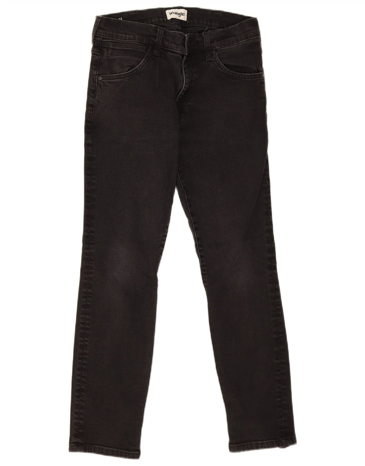 Wrangler Mens Larston Tapered Jeans Slim W32 L30 Algodão Cinza