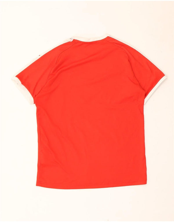 Camiseta Puma Meninos 13-14 Anos Vermelho Colorblock Poliéster