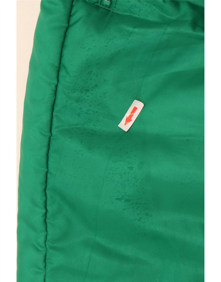 Macacão de esqui feminino Brugi IT 48 XL verde colorblock poliéster retrô