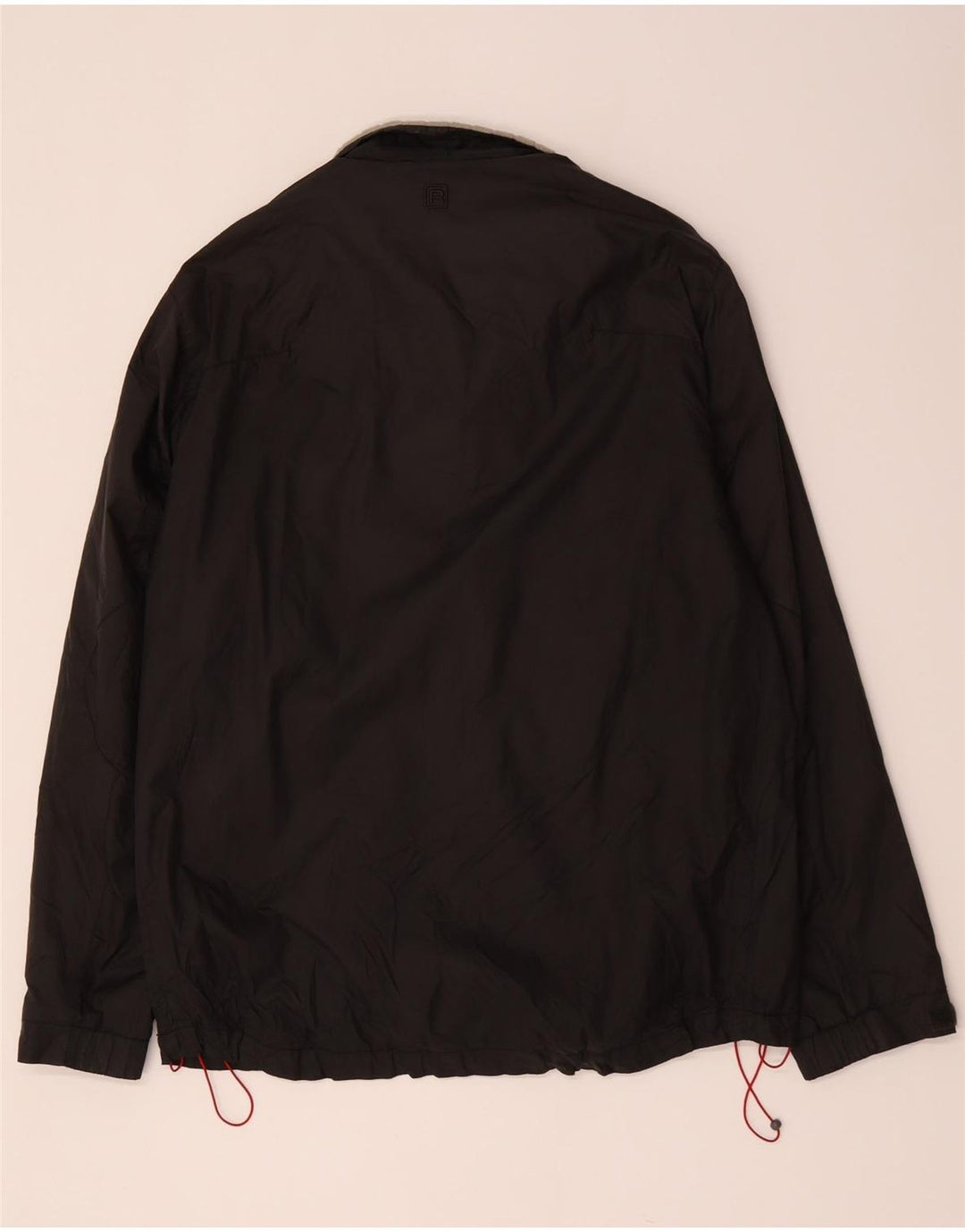 Jaqueta bomber masculina Rohan UK 38 poliéster preto médio
