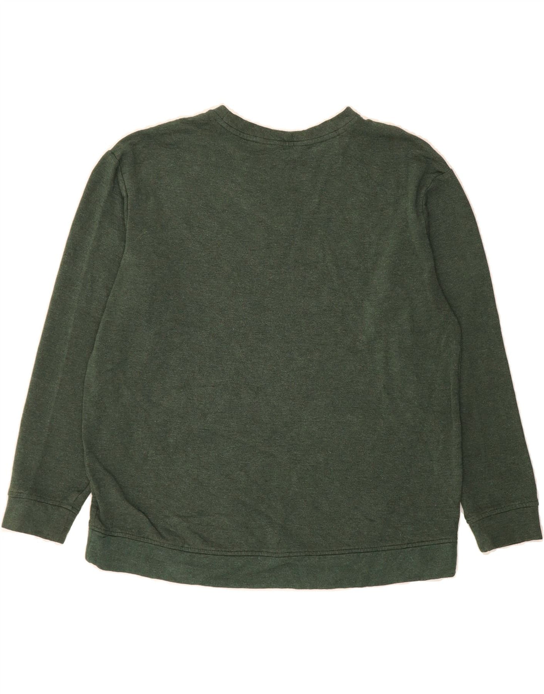 ORVIS Womens Sweatshirt Jumper UK 16 Large Green Modal Vintage Orvis and Second-Hand Orvis from Messina Hembry 