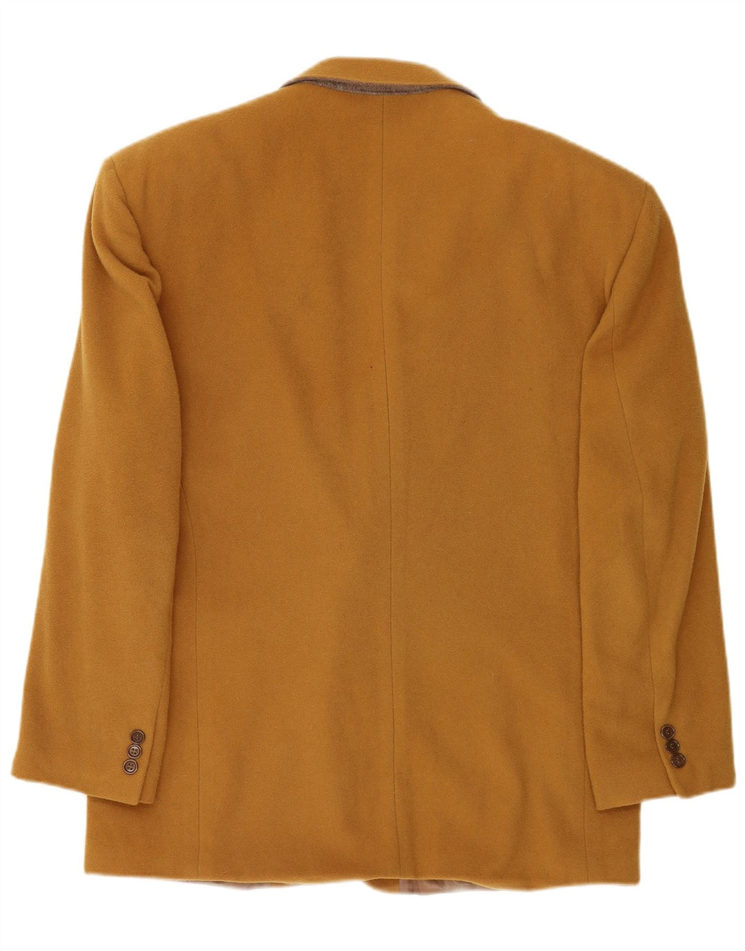 Enrico Coveri Jaqueta blazer masculina de 2 botões IT 50 grande lã marrom