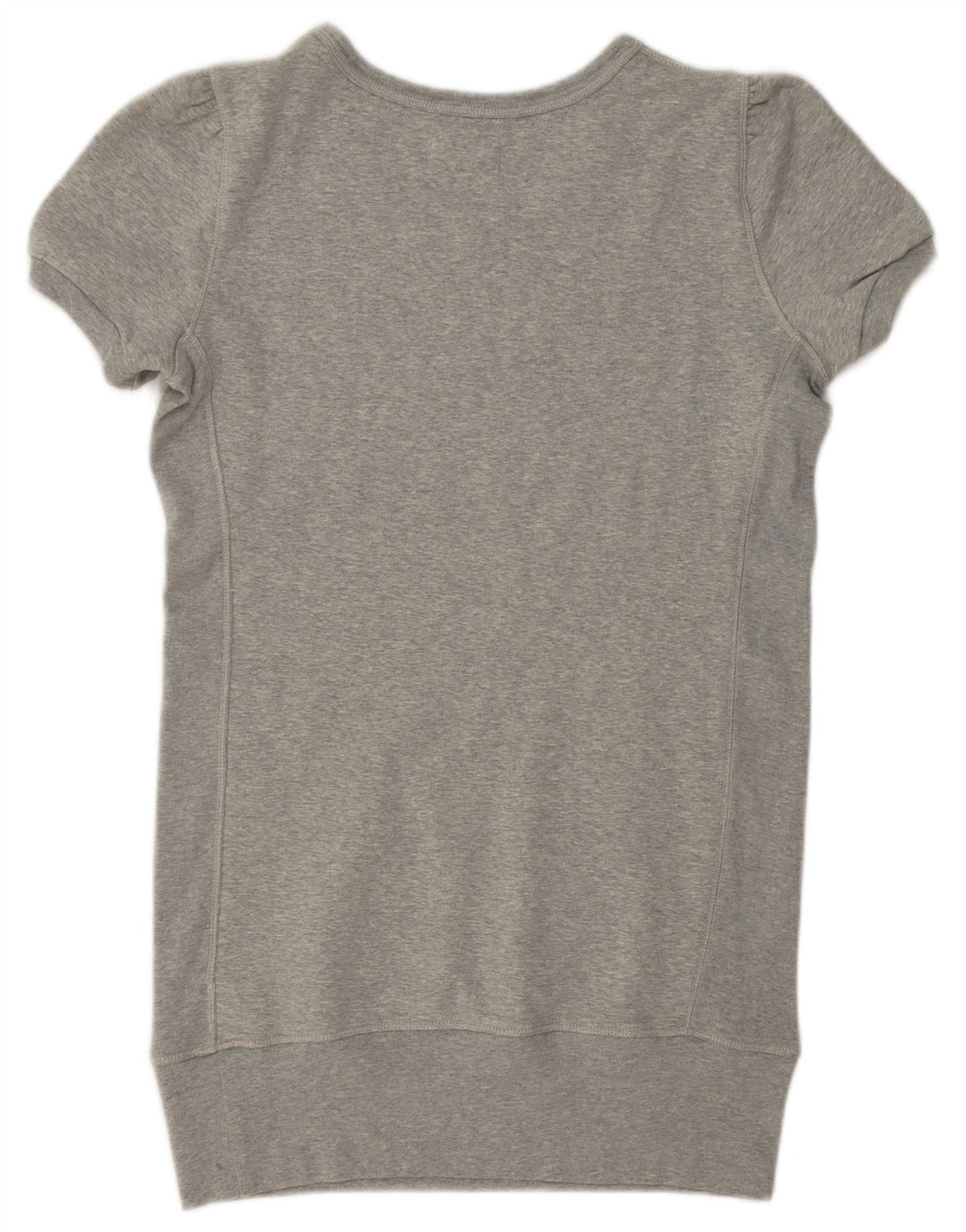 POLO RALPH LAUREN moletom feminino longline jumper UK 16 grande cinza