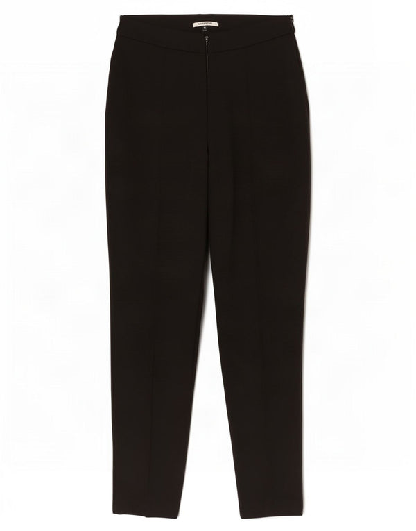 Luisa Spagnoli Calça feminina casual slim IT 40 pequena W28 L27 preta