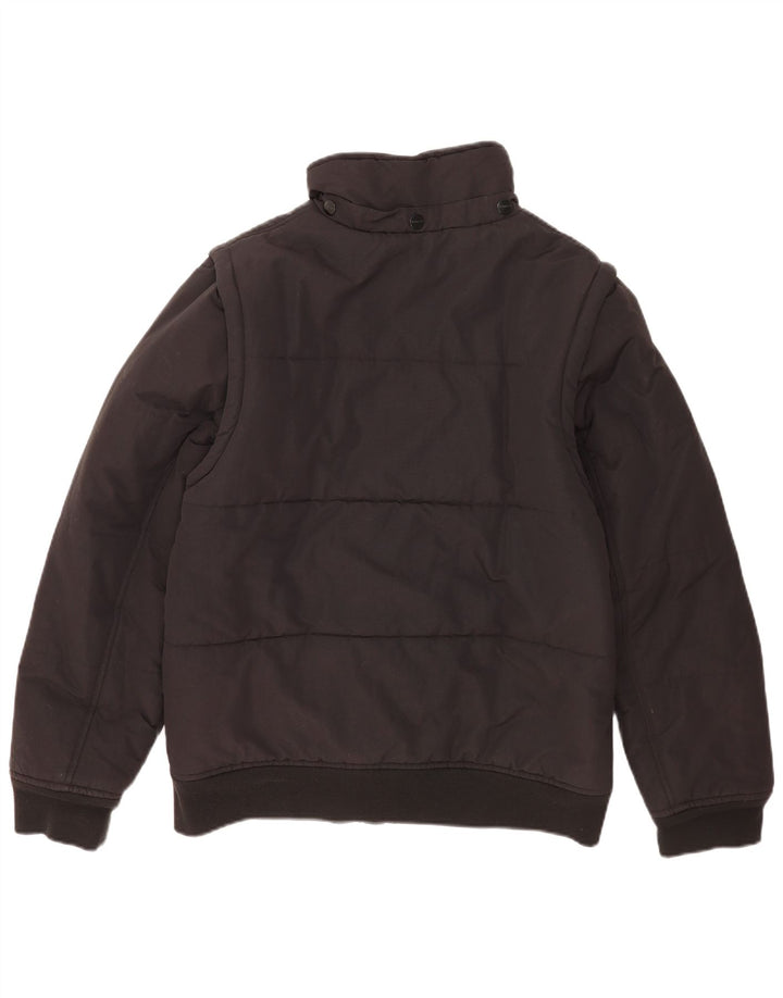 Jaqueta acolchoada masculina Carhartt UK 38 médio preto nylon