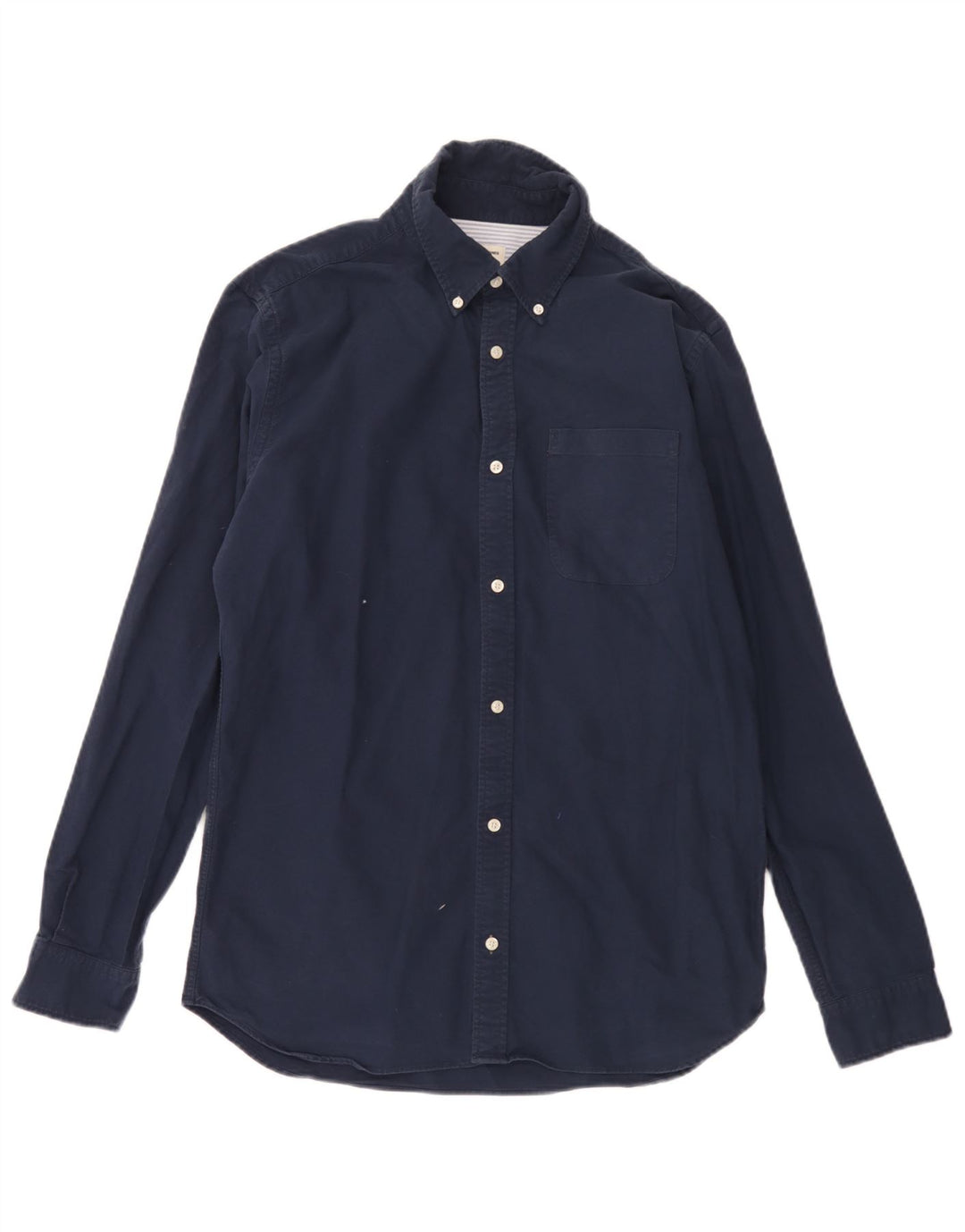 Camisa masculina Jack & Jones grande algodão azul marinho