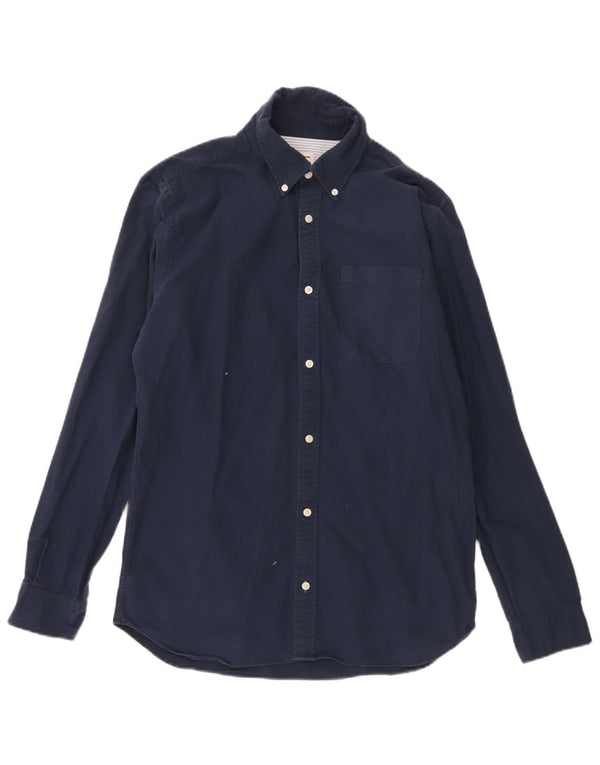 Camisa masculina Jack & Jones grande algodão azul marinho