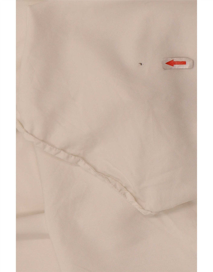 Vestido camisa oversized feminino Zara Reino Unido 16 grande branco