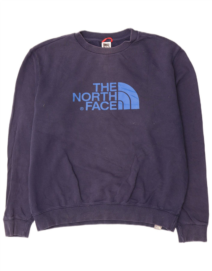 Suéter masculino The North Face Graphic Regular Fit grande azul marinho