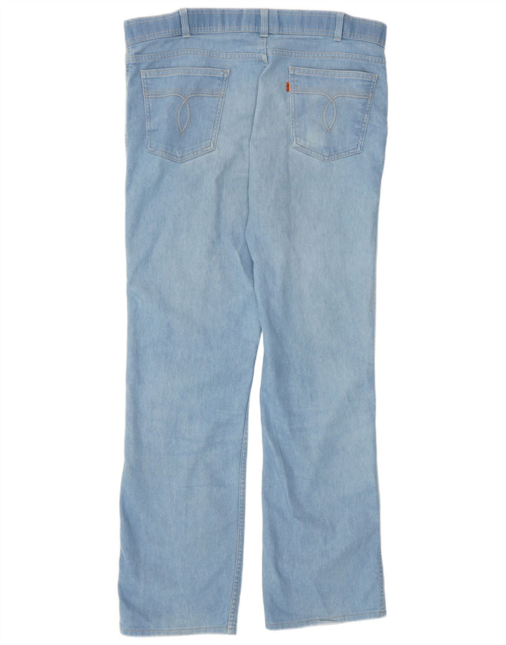Jeans retos masculinos Levi's W40 L32 algodão azul