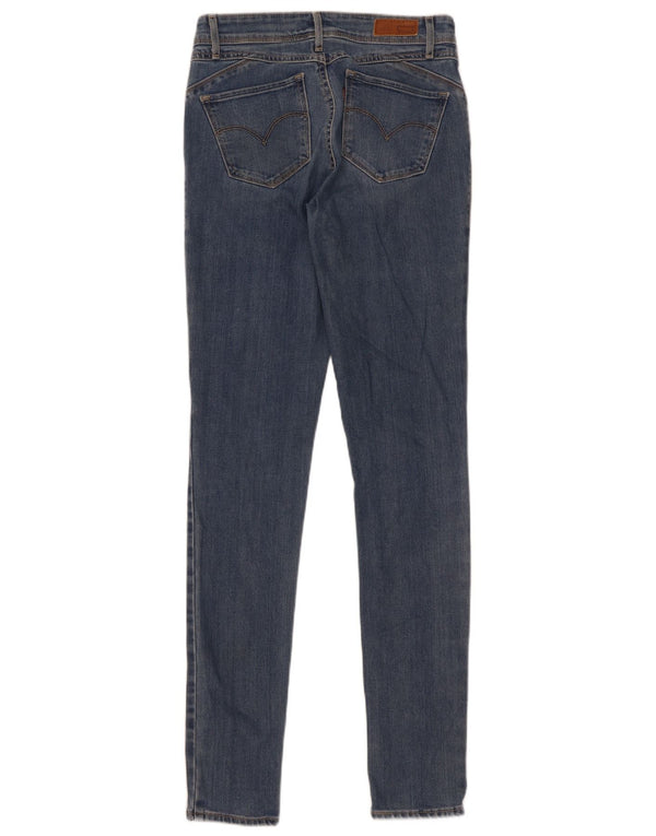 Jeans skinny feminino Levi's W25 L34 algodão azul