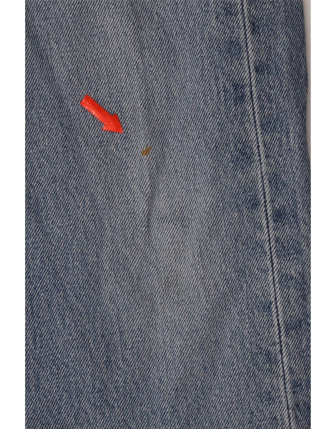 Levi's Masculino 501 Straight Jeans W33 L30 Azul Algodão