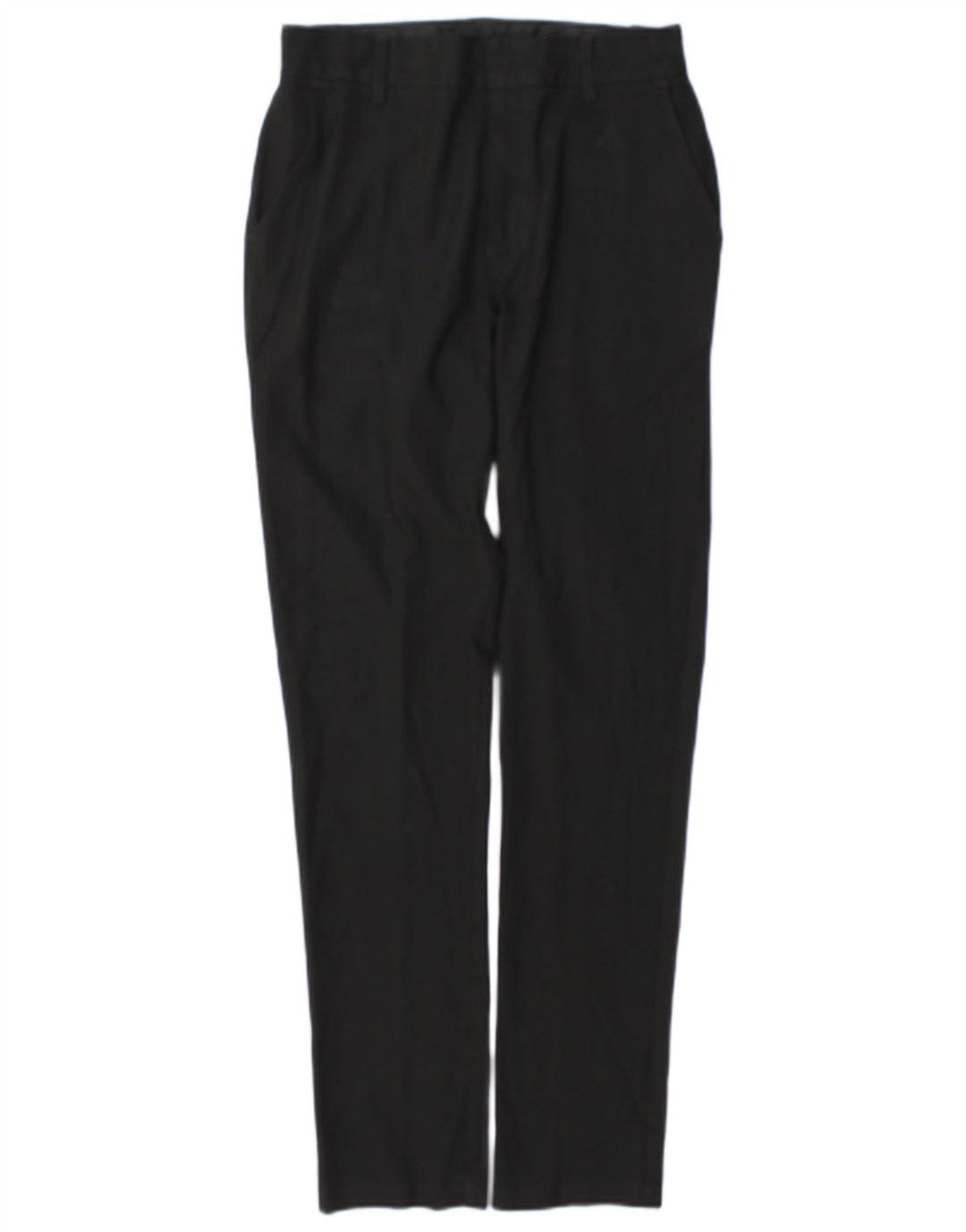 Calças Marks & Spencer Boys Slim Suit 13-14 anos W27 L29 Poliéster Preto