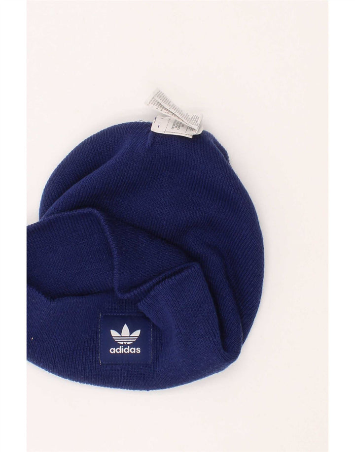 Gorro masculino Adidas tamanho único azul acrílico