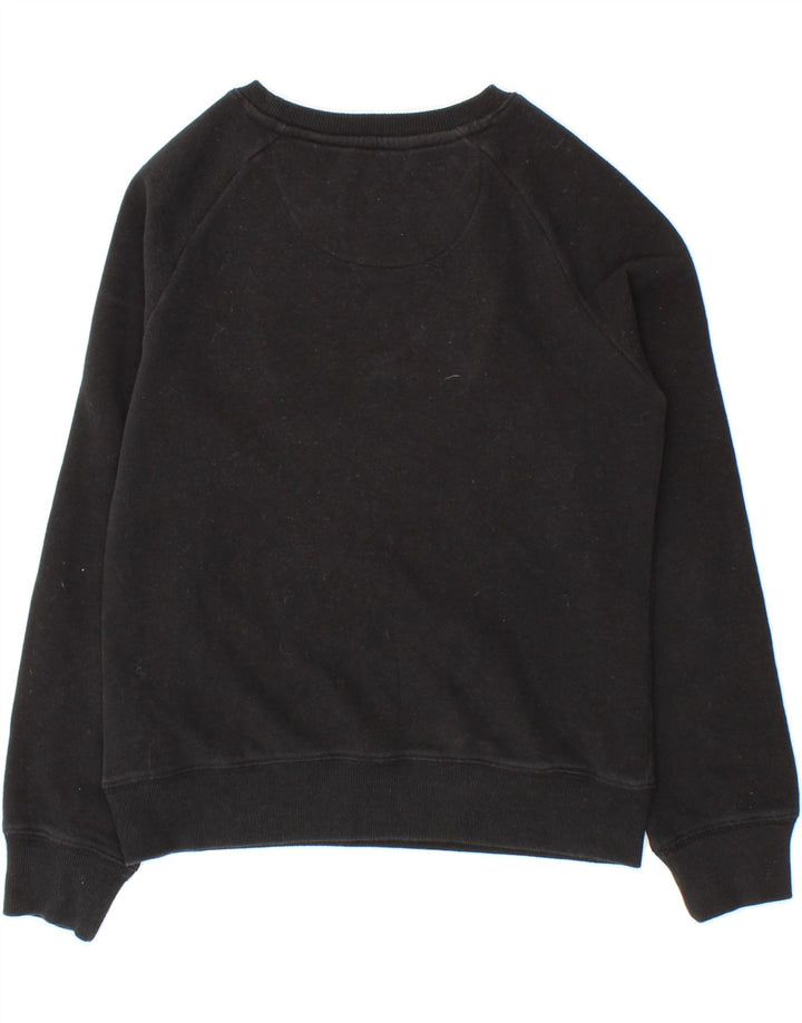 LEVI'S Girls Graphic Sweatshirt Jumper 13-14 Years Black Cotton Vintage Levi's and Second-Hand Levi's from Messina Hembry 