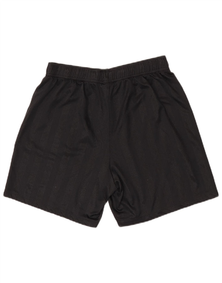 Shorts esportivos masculinos NIKE Dri Fit médio preto listrado poliéster