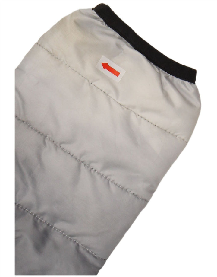 Jaqueta masculina acolchoada com capuz ELLESSE UK 34 XS azul marinho poliéster colorblock