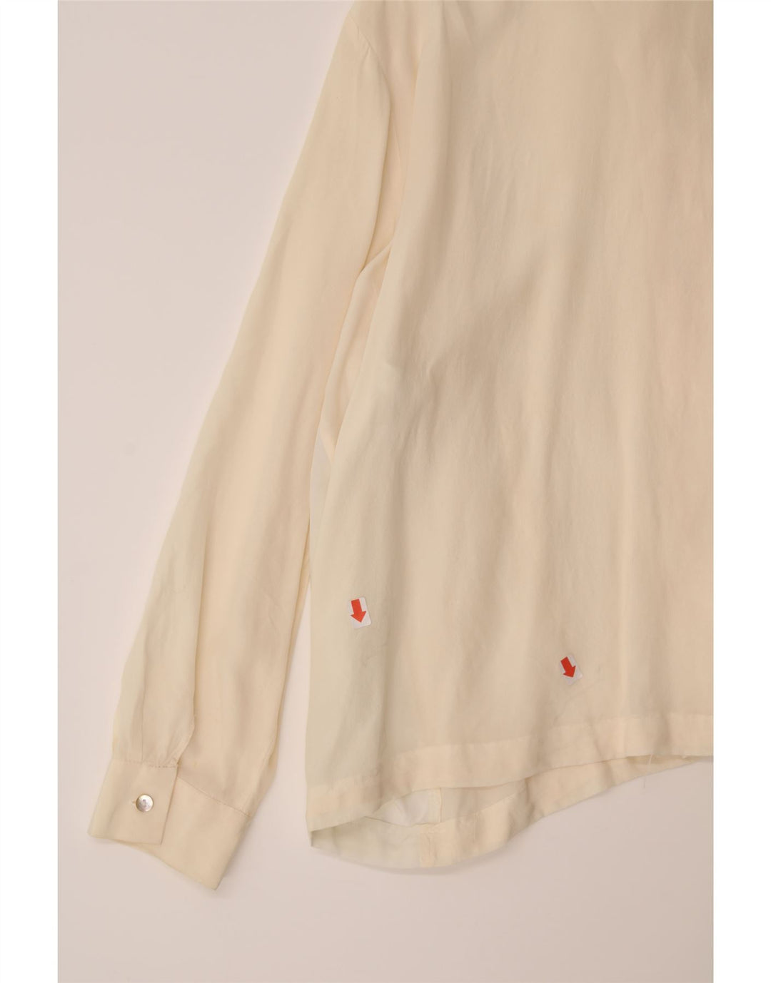 VINTAGE Womens Shirt Blouse IT 48 XL White Vintage Vintage and Second-Hand Vintage from Messina Hembry 