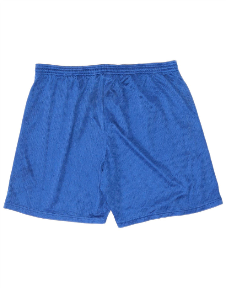 Shorts esportivos masculinos RUSSELL ATLÉTICO grande azul poliéster