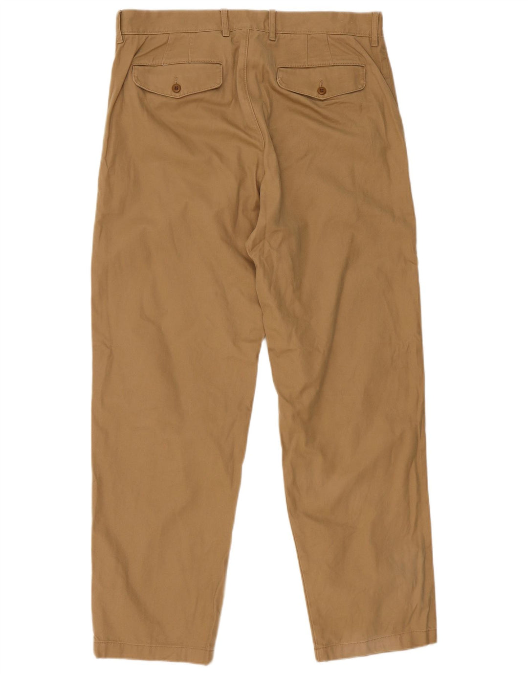 Calça Chino Cônica Masculina J. CREW W35 L32 Algodão Bege