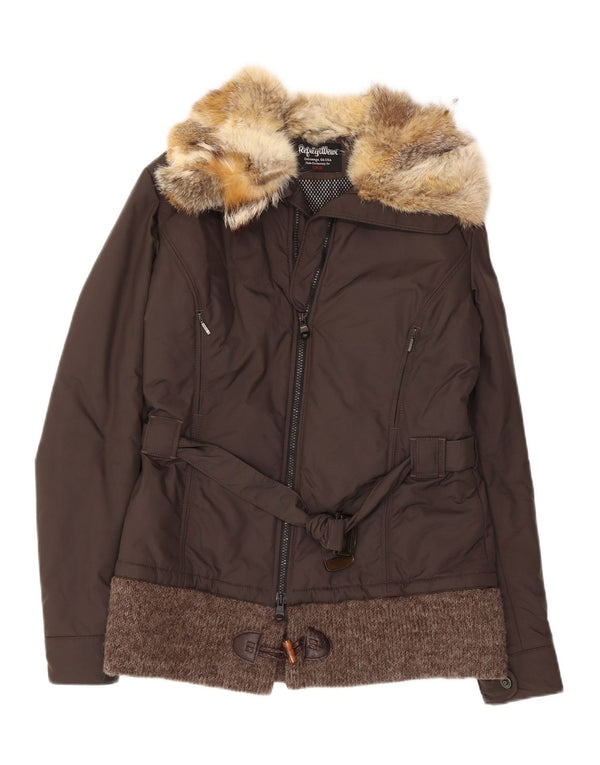 Jaqueta corta-vento feminina Refrigiwear Cruz UK 14 grande cinza poliamida