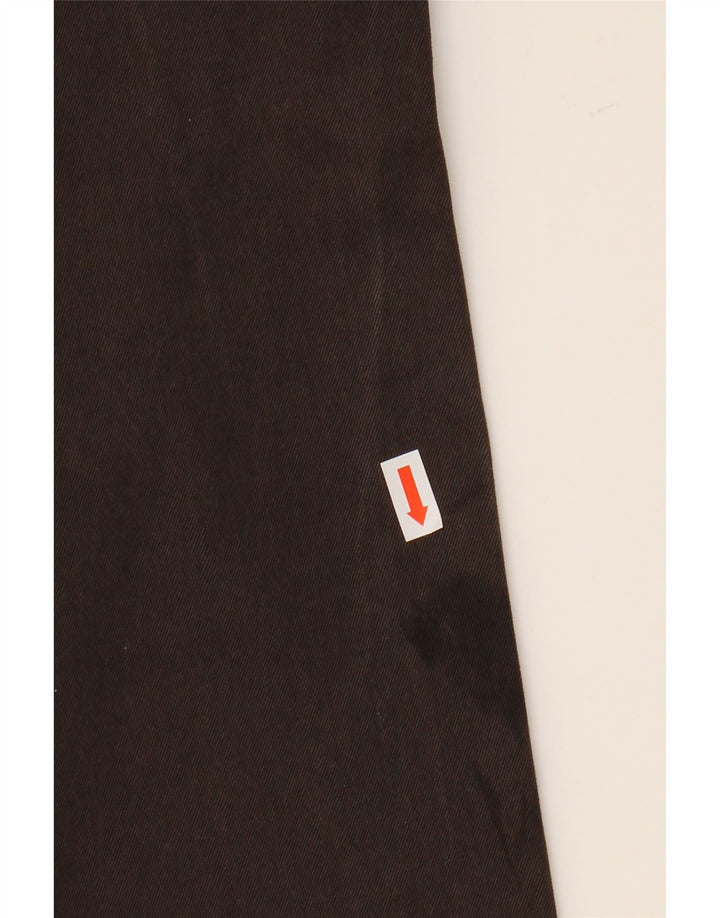SIVIGLIA Mens Slim Casual Trousers W32 L33 Brown Cotton Vintage SIVIGLIA and Second-Hand SIVIGLIA from Messina Hembry 