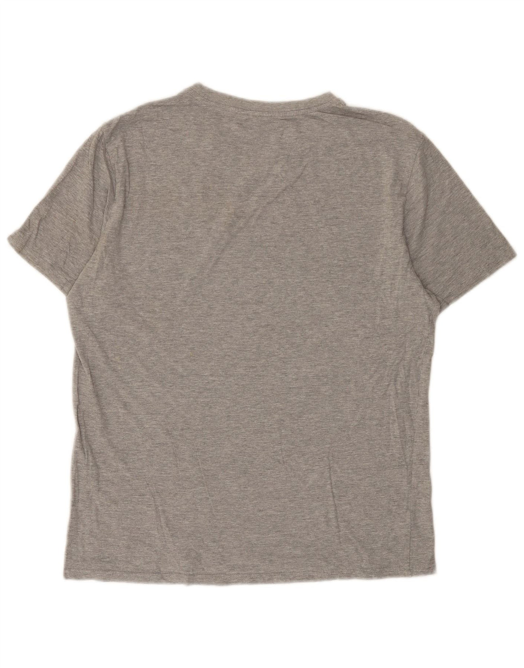 Camiseta gráfica masculina Hurley Top cinza médio manchado