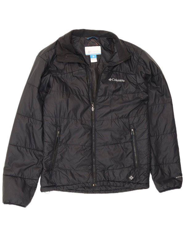 Columbia Mens Interchange Liner Padded Jacket UK 36 Small Black Polyester