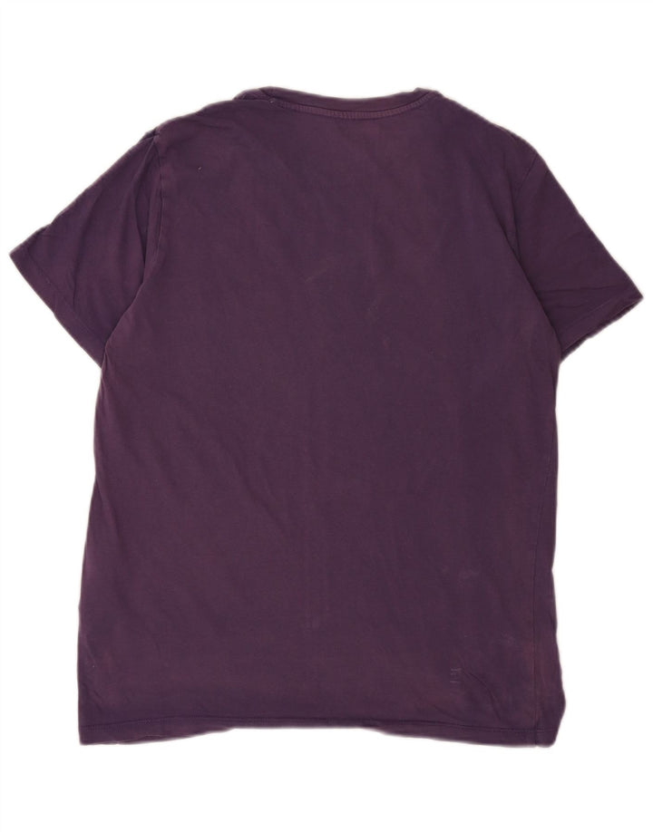Camiseta gráfica masculina Levi's Top médio algodão roxo