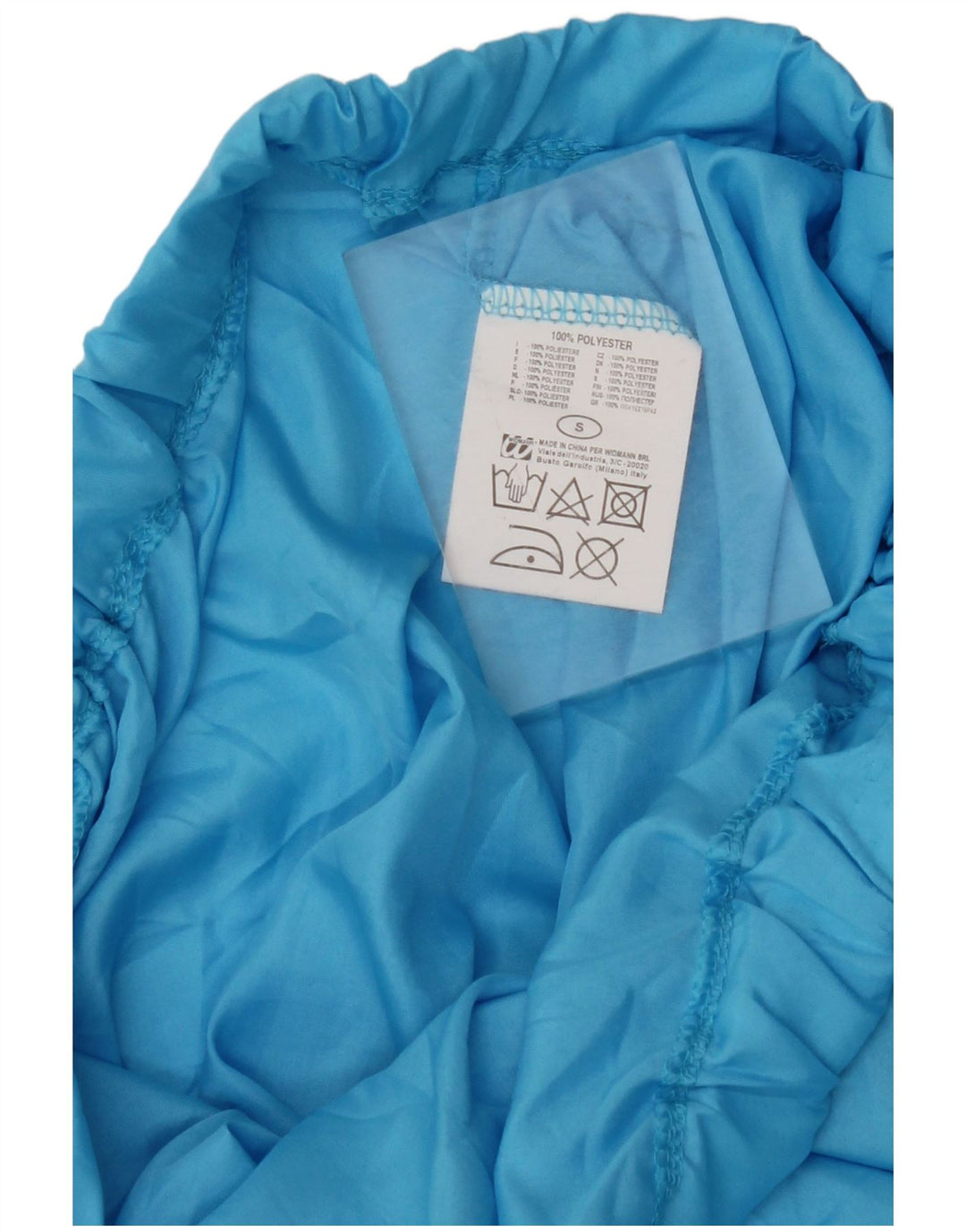 Calça de treino feminina VINTAGE Joggers UK 10 pequeno bloco colorido azul