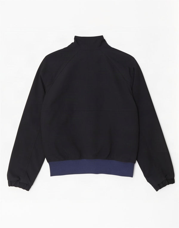Jaqueta bomber superdimensionada feminina Woolrich poliéster azul marinho pequeno Reino Unido 10