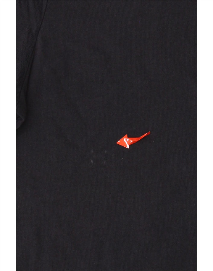 Camiseta feminina TOMMY HILFIGER UK 2 2XS azul marinho algodão