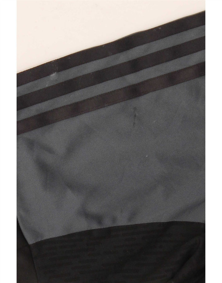 Adidas Mens Climacool Polo Shirt Médio Preto Colorblock