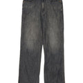 Calça jeans reta masculina Dkny W34 L34 azul algodão