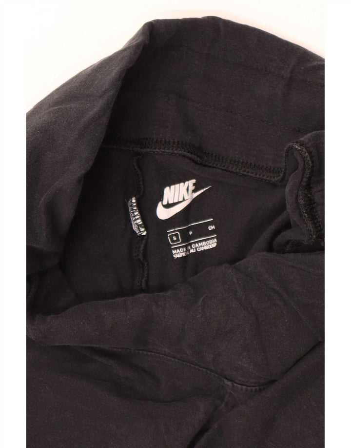 Leggings Nike Femininas Graphic Crop UK 8 Pequenas Pretas