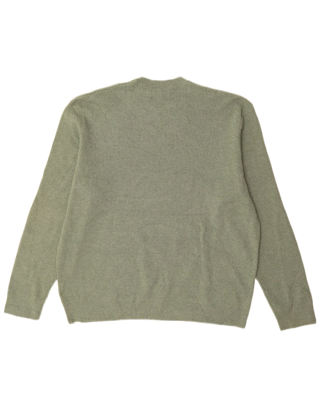 Suéter masculino Marks & Spencer com gola redonda 3XL poliéster verde
