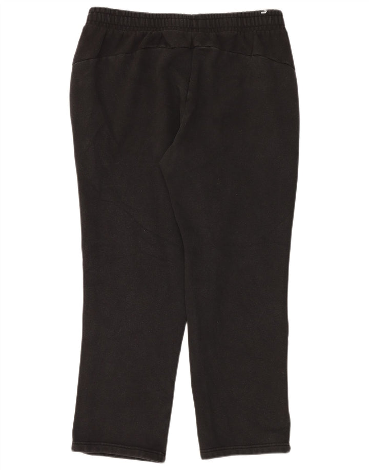 Calça de treino masculina Puma XL algodão preto