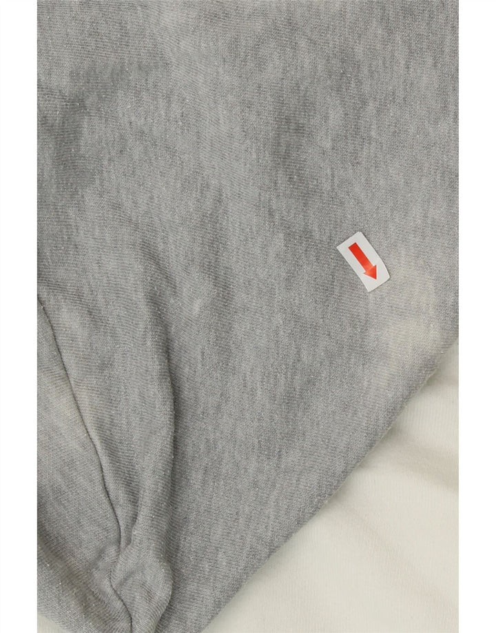 CHAMPION Mens Zip Hoodie Sweater XL White Colourblock Cotton Vintage Champion and Second-Hand Champion from Messina Hembry 