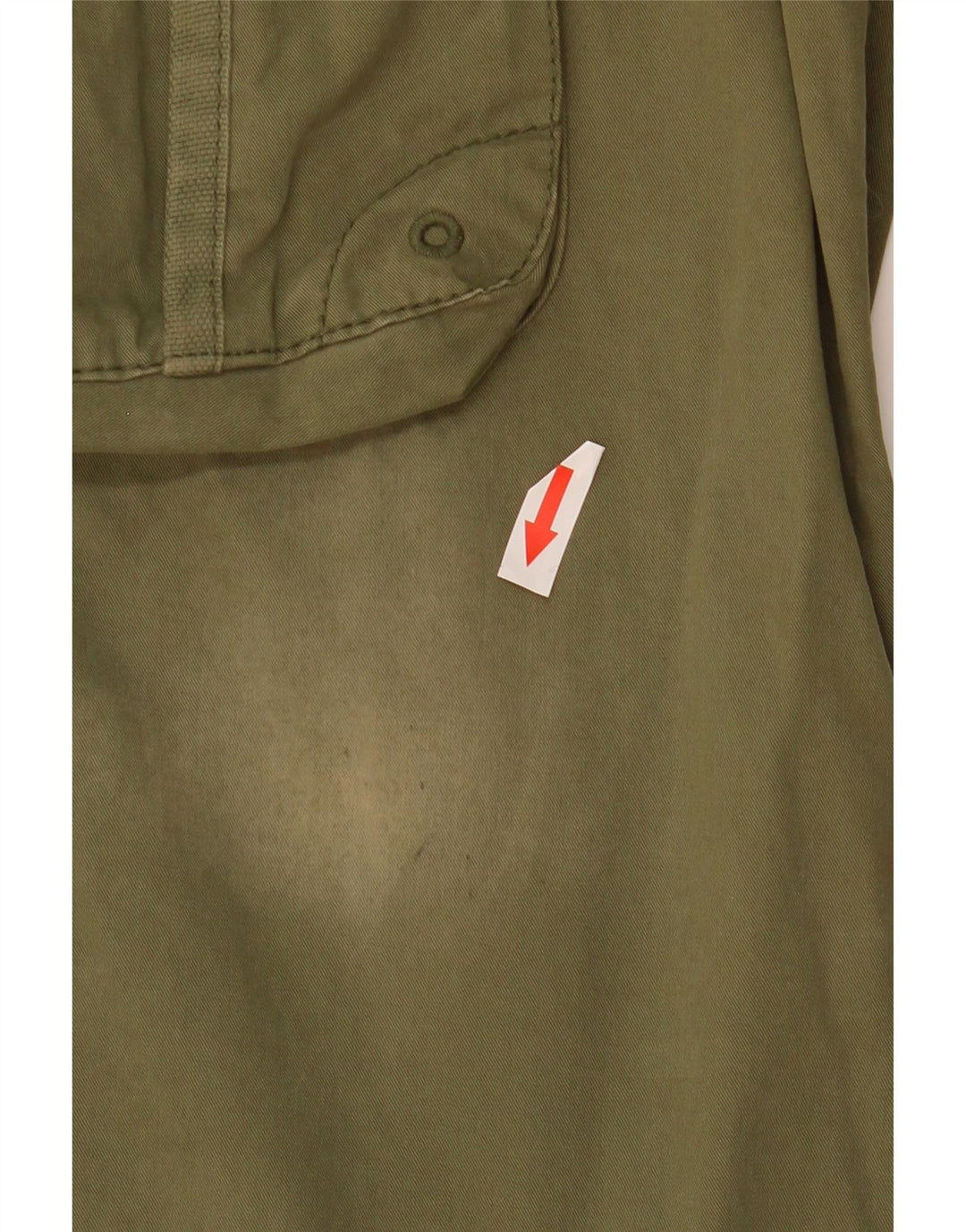 Calça cargo masculina Superdry Straight Cargo médio W34 L35 algodão cáqui