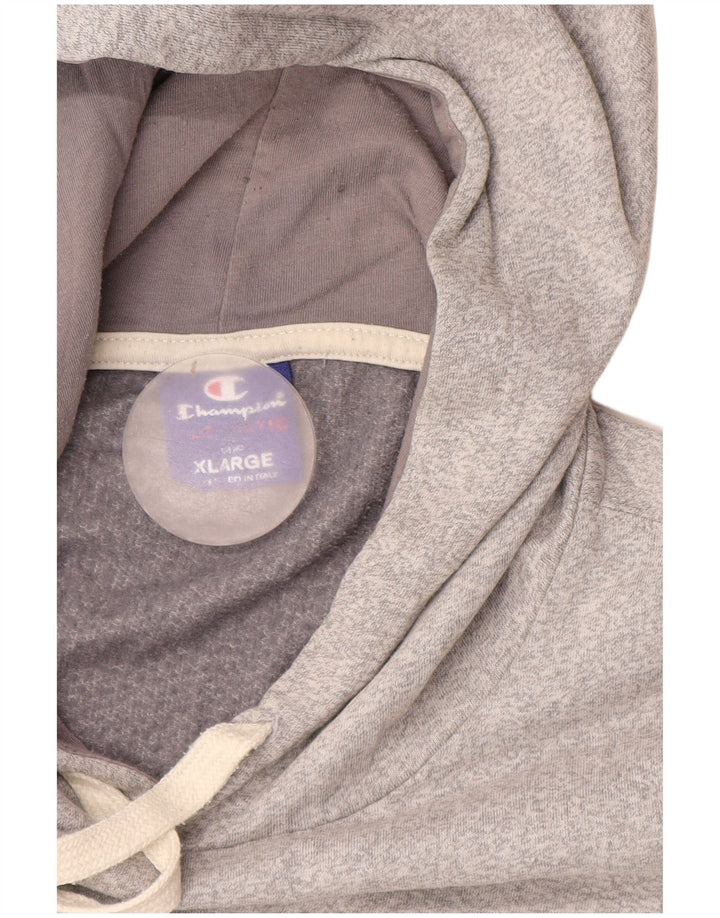 Jumper com capuz feminino CHAMPION UK 18 XL cinza