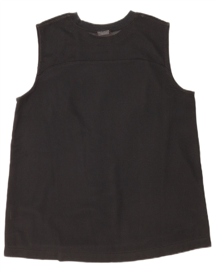 Colete gráfico masculino Nike pequeno listrado preto