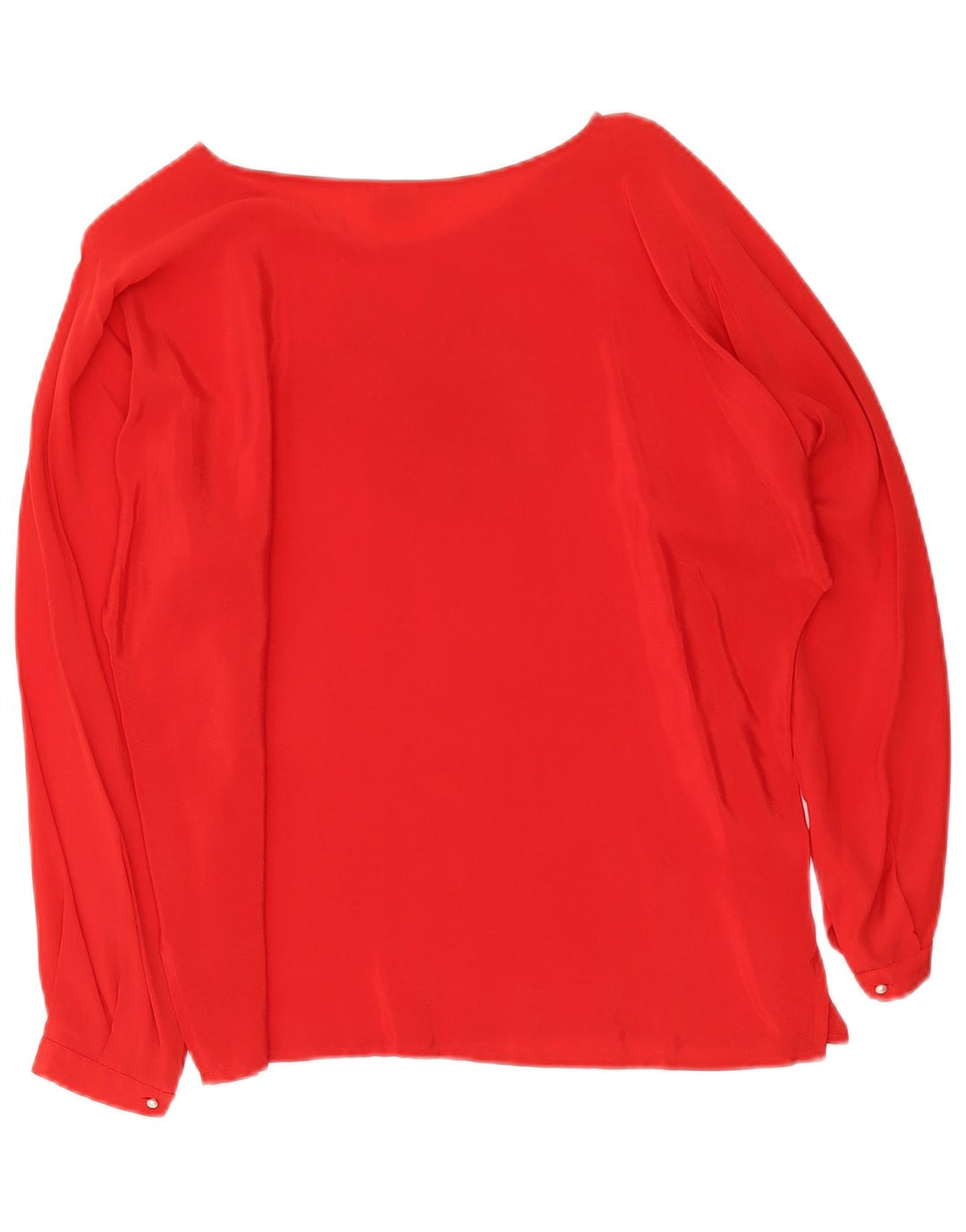 Blusa feminina Ines Top IT 46 grande acetato floral vermelho