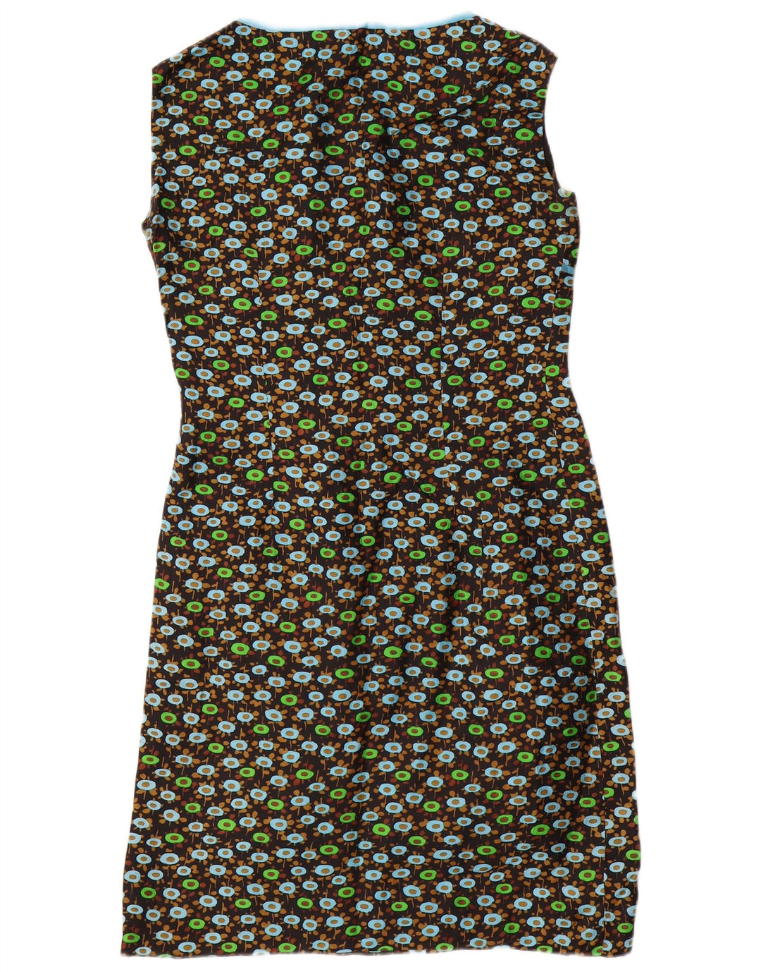 Conjunto feminino VINTAGE manga 3/4 de 2 peças Reino Unido 14 médio preto floral