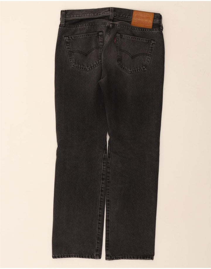 Jeans retos masculinos LEVI'S W30 L30 algodão cinza