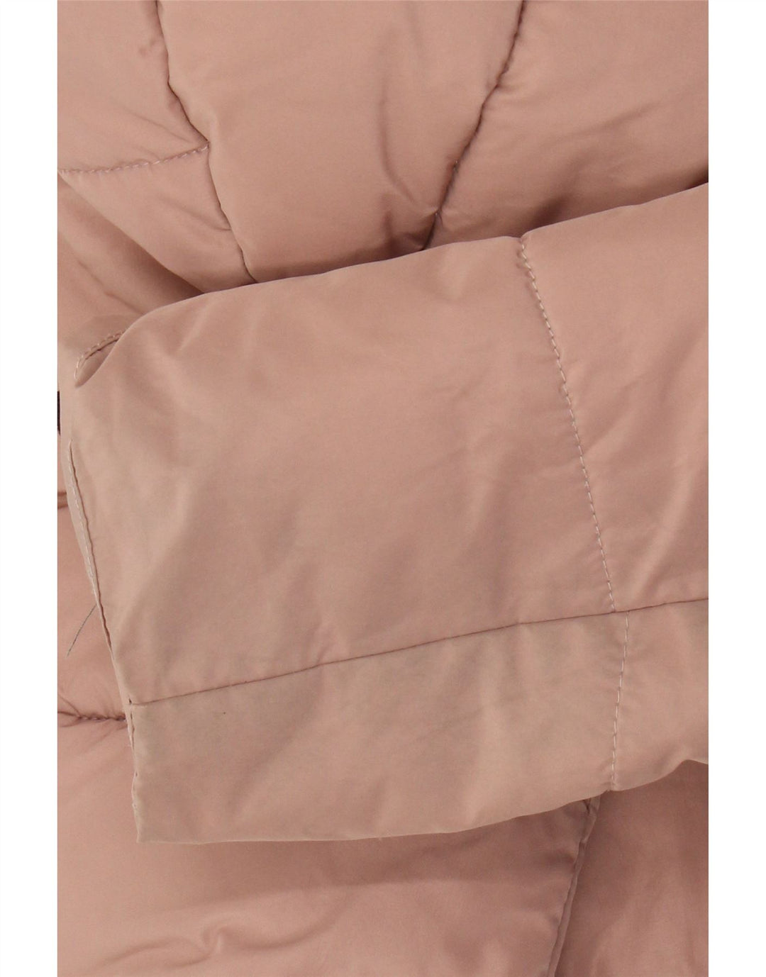 Casaco feminino acolchoado com capuz grande KHUJO UK 6 XS rosa poliéster