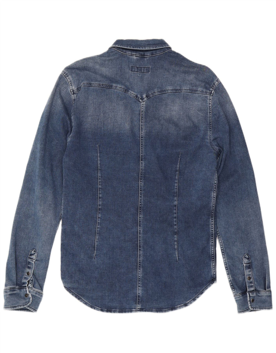 Camisa jeans masculina PEPE JEANS XL azul clássica