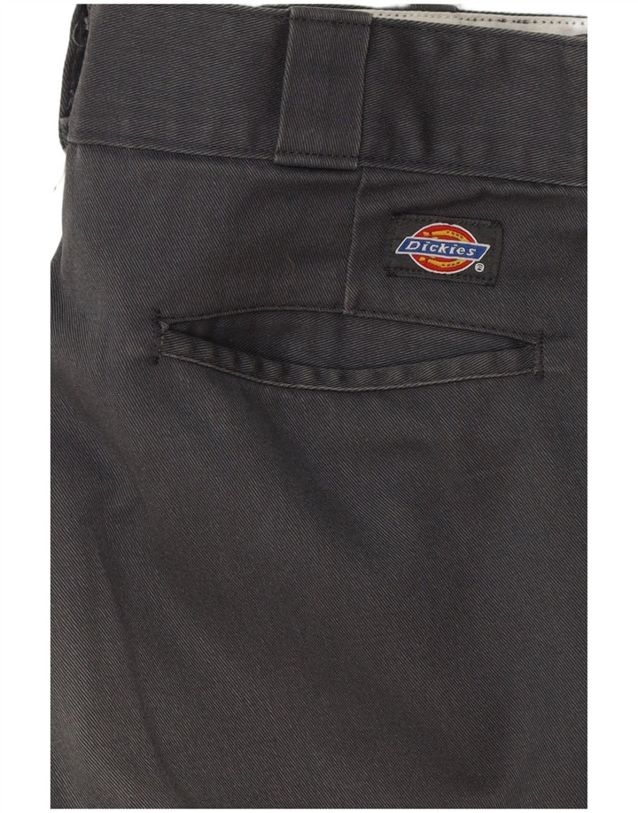 Calças Chino retas masculinas Dickies W32 L32 cinza