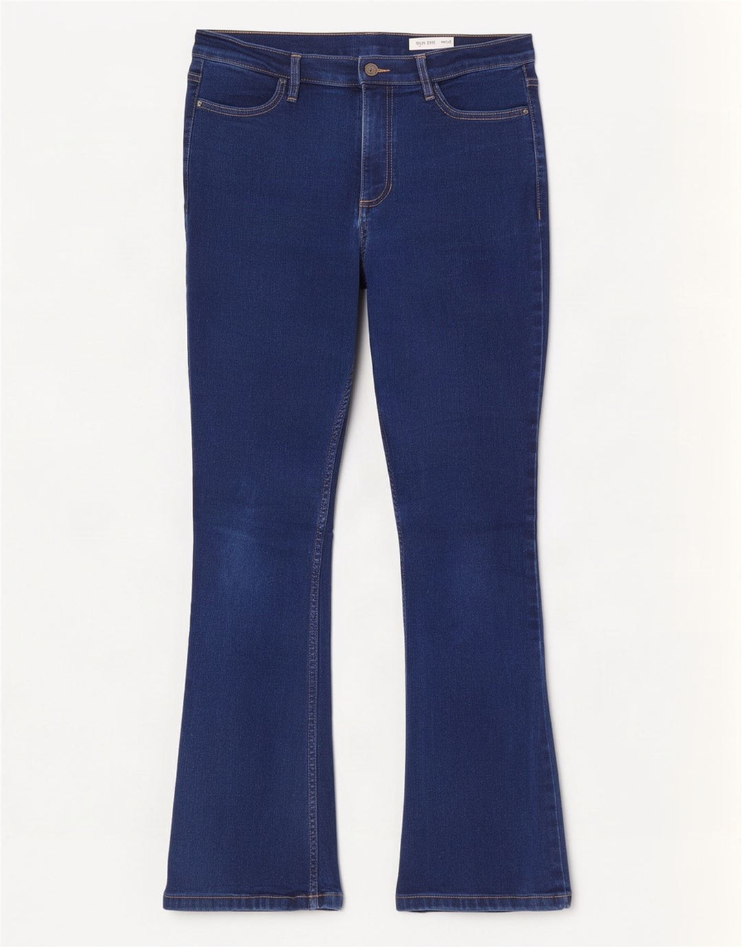 Jeans Marks & Spencer feminino slim bootcut Reino Unido 14 grande W32 L29 azul marinho