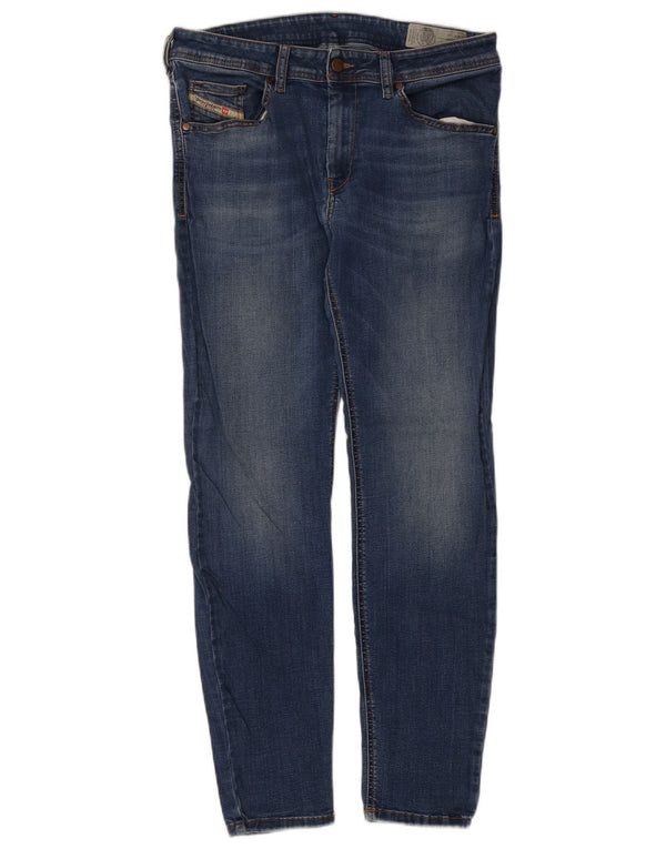 Jeans skinny feminino diesel W34 L29 algodão azul