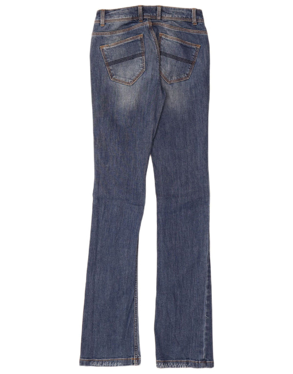 Zara Jeans Bootcut Feminino EU 34 2XS W24 L35 Azul Algodão